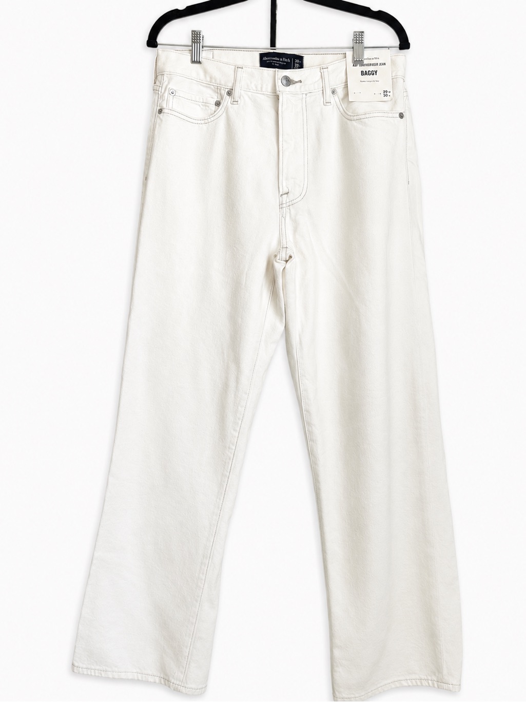 Nwt- Abercrombie & Fitch Baggy Lightweight Jeans 29x30
